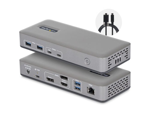 Startech USB-C Dockingstation – 3x 4K Displays, 100W Stromversorgung