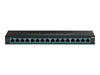 Trendnet 16-Port Gigabit PoE+ Switch – Geräuschlos, Energieeffizient