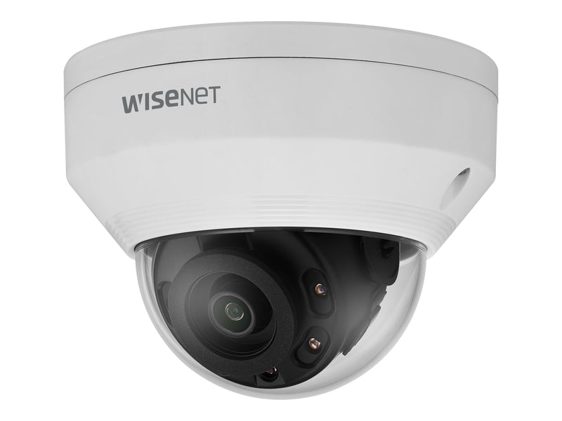 Hanwha Domkamera – 4MP, wetterfest, vandalismusgeschützt