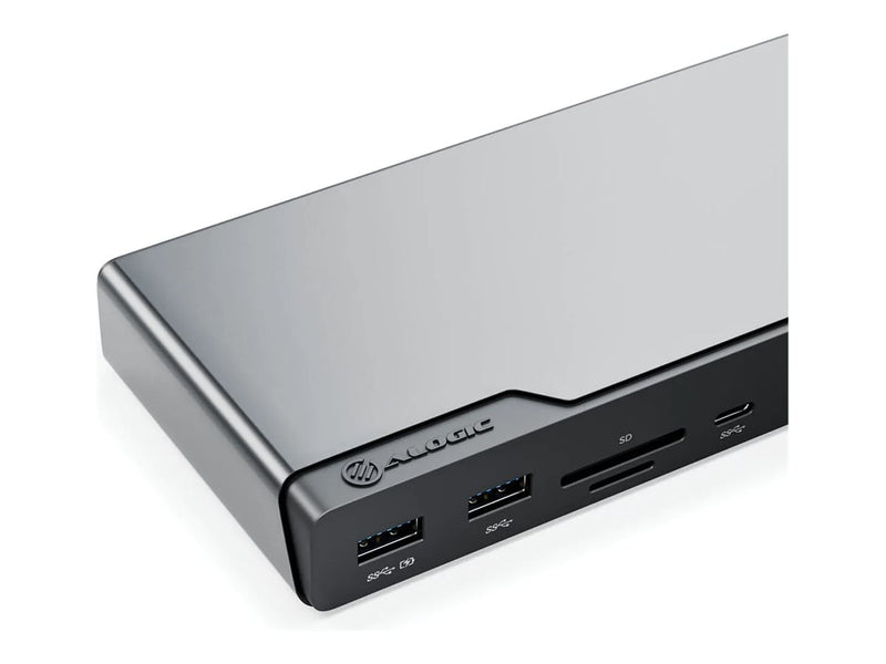 Alogic USB-C Dockingstation – 16 Anschlüsse, Quad Display