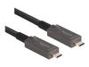 Delock USB-C Kabel – 8m, 4K Videoübertragung