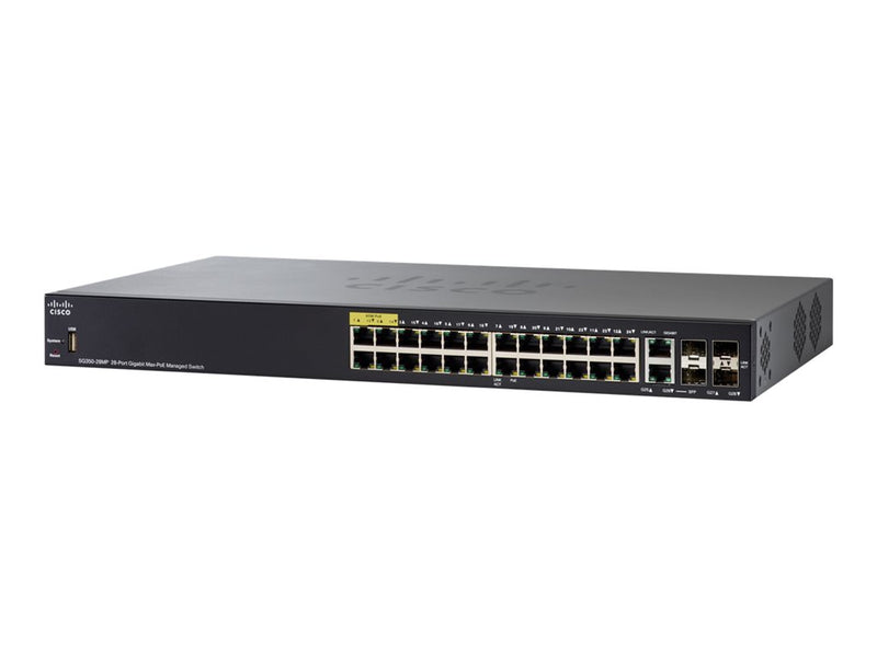 Cisco 28-Port Gigabit Switch – PoE+ für effizientes Netzwerk