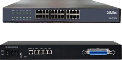 Mitel AG4124 SIP-Gateway – 24 Anschlüsse für analoge Geräte