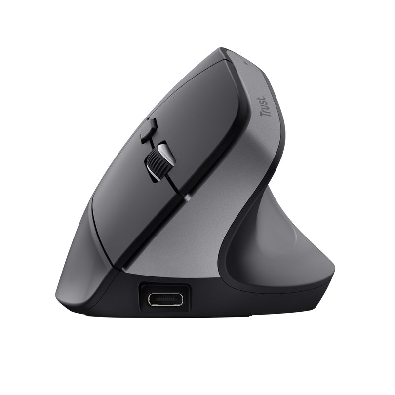 TRUST Bayo+ Ergonomische Maus – Kabellos, 6 Tasten