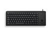 CHERRY Kompakt-Tastatur – USB, integrierter Trackball