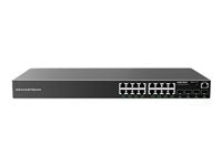 Grandstream Netzwerk-Switch – 16 Anschlüsse, PoE+ Unterstützung
