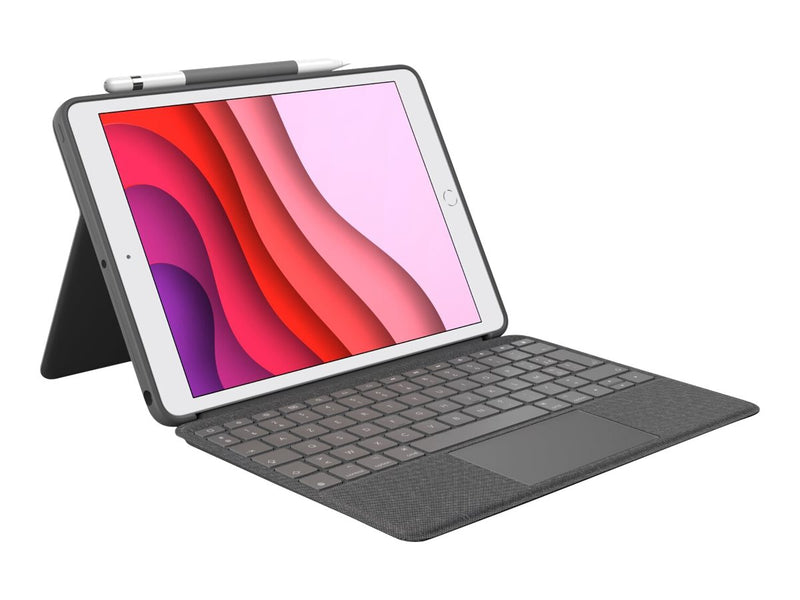 Logitech Combo Touch – Tastaturhülle mit Trackpad für iPad 10. Gen