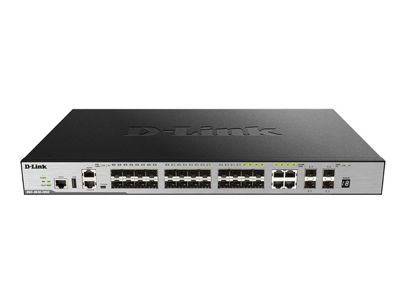 D-Link 28-Port Netzwerk-Switch – Flexibel und leistungsstark