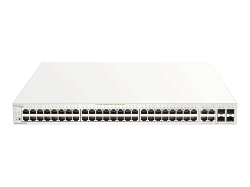 D-Link 52-Port Switch – Cloud-Verwaltung, PoE+ Unterstützung