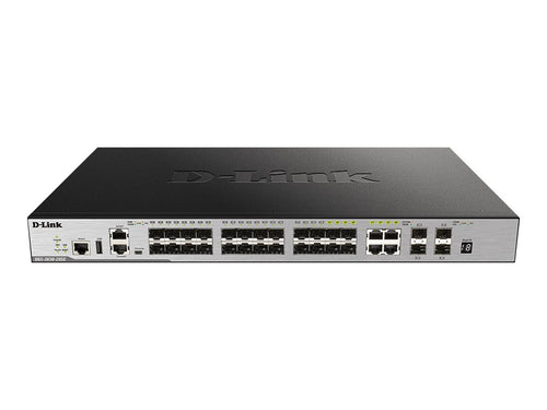 D-Link 28-Port Netzwerk-Switch – Flexibel und leistungsstark