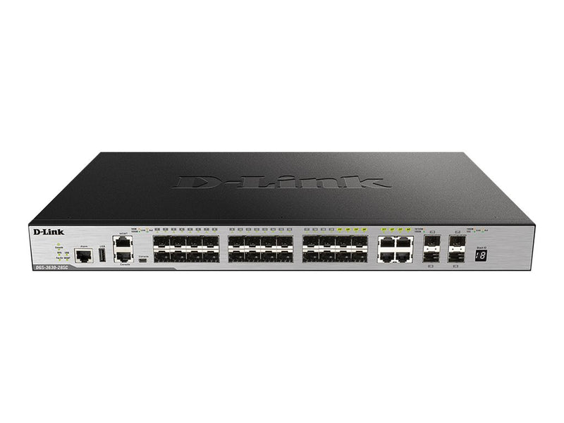 D-Link 28-Port Netzwerk-Switch – Flexibel und leistungsstark
