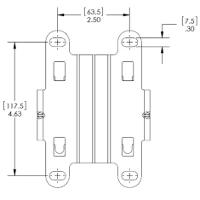 Cisco Montageset für Access-Points – einfache Pfostenmontage