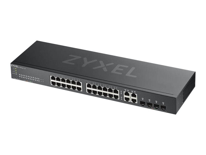 Zyxel Netzwerk-Switch – 24 Anschlüsse, Cloud-Management