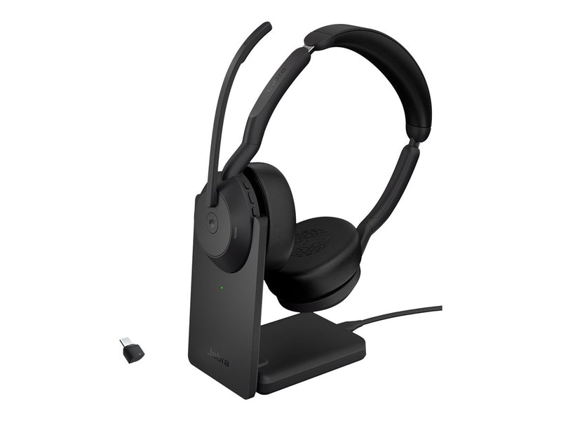 Jabra Evolve2 55 Headset – Kabellos, USB-C, Hörschutz