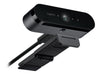 Logitech BRIO Webcam – 4K-Auflösung, Dual-Mikrofone