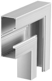 OBO Bettermann Flachwinkel – Symmetrisch, Aluminium 70x170mm