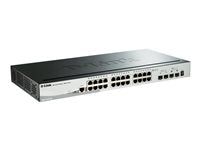 D-Link 28-Port Gigabit Switch – Smart Management, 10G-Anschlüsse