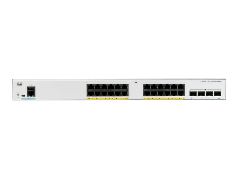 Cisco Netzwerk-Switch – 24 Anschlüsse, PoE+ Unterstützung