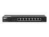 QNAP Netzwerk-Switch – 8 Ports, leise, schnelle 2,5 GbE-Verbindung
