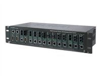 Planet Technology Medienkonverter-Chassis – 15 Slots, redundante Stromversorgung