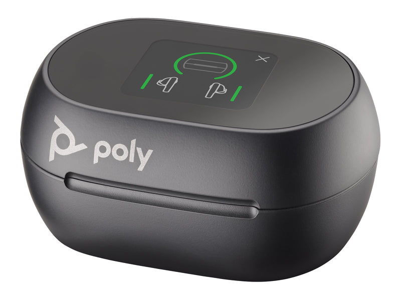 HP Poly Voyager Earbuds – Kabellos, mit Touchscreen-Ladekoffer