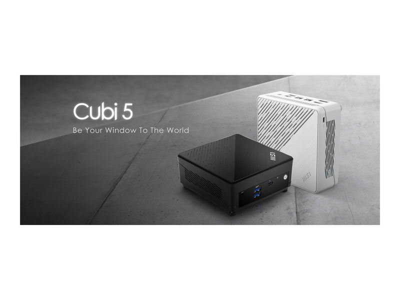 MSI Cubi 5 Mini-PC – Kompakt und leistungsstark für Ihr Büro
