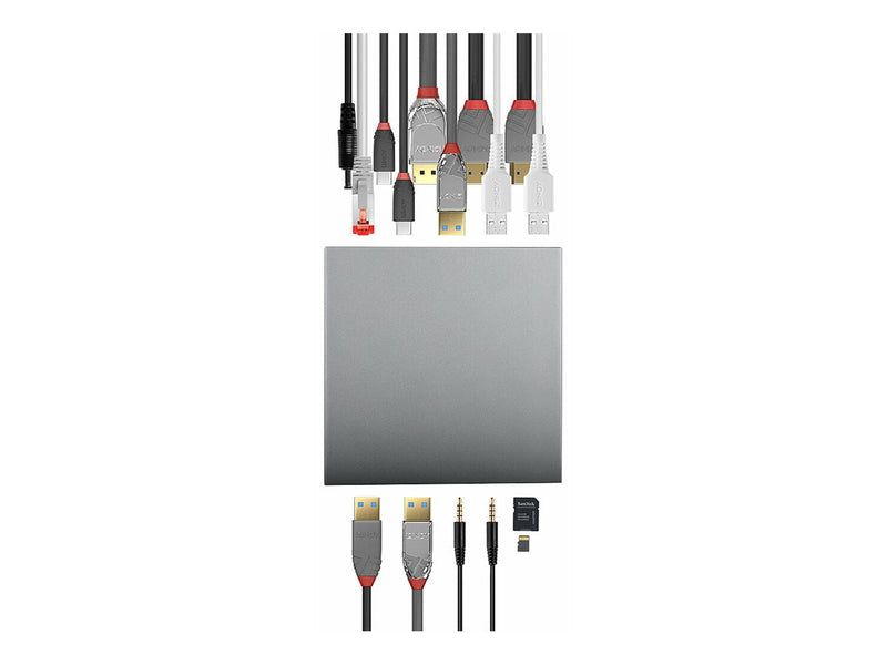 Lindy Laptop-Dockingstation – 4K-Display, USB-C-Anschluss