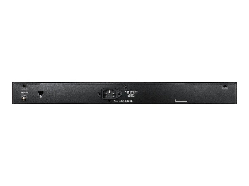 D-Link 28-Port Switch – Smart Managed, PoE+, Gigabit