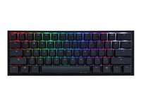 Ducky One 2 Pro Mini Tastatur – RGB-Beleuchtung, Mechanische Tasten