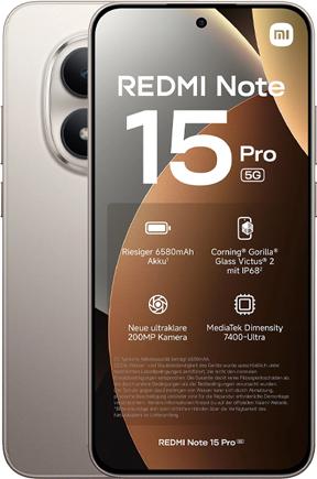 Xiaomi Redmi Note 15 Pro – 5G, 200 MP Kamera