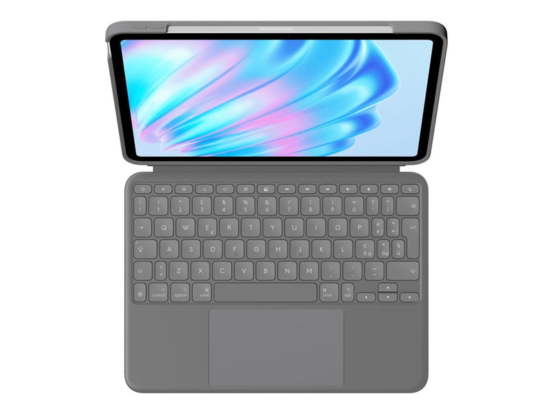 Logitech Combo Touch – Tastaturhülle mit Trackpad für iPad Air