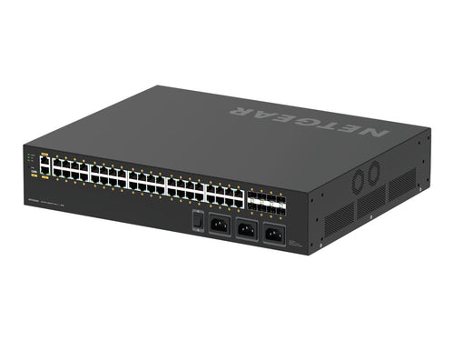 Netgear Managed Switch – 40 Anschlüsse, PoE++ für AV-Integration