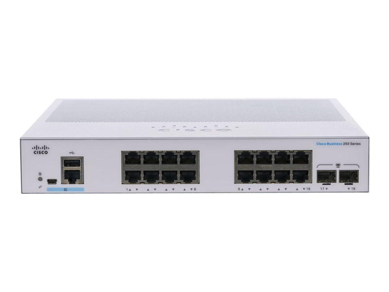 Cisco Netzwerk-Switch – 16 Ports, hohe Leistung für kleine Unternehmen