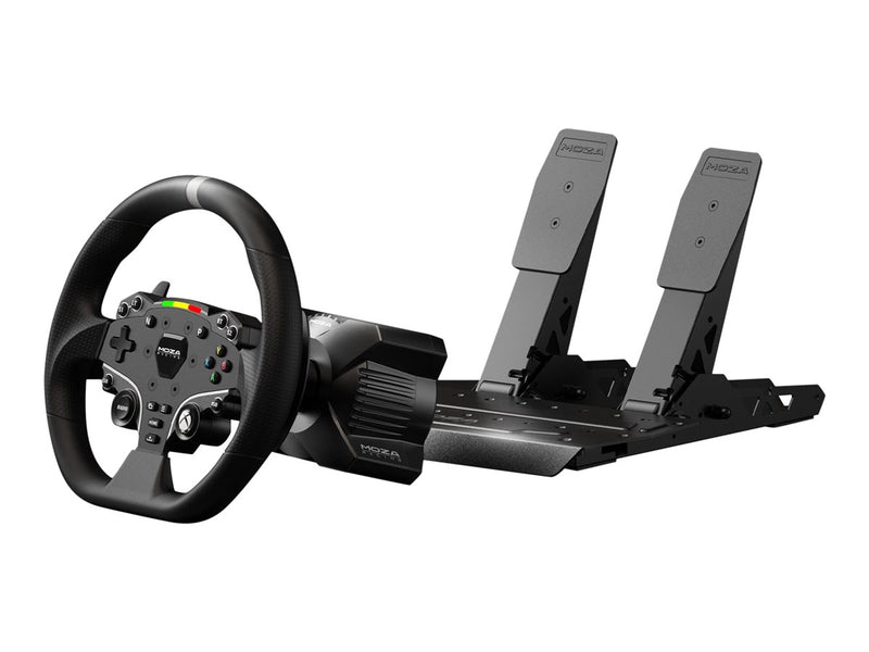 MOZA RACING Lenkrad- und Pedale-Set – Für PC und Xbox, Kabelgebunden