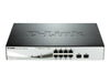 D-Link 8-Port Smart Switch – Einfache Verwaltung, PoE-Unterstützung