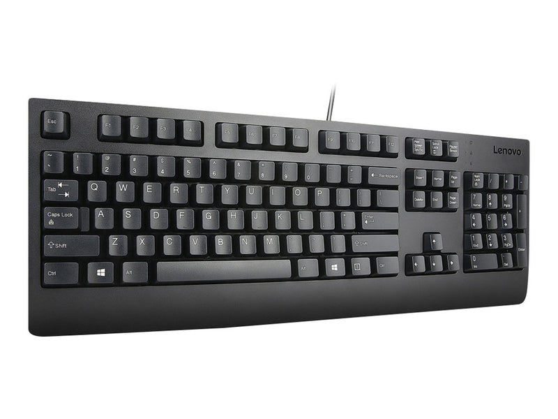 Lenovo USB-Tastatur – Komfortables Tippen, mit Nummernblock
