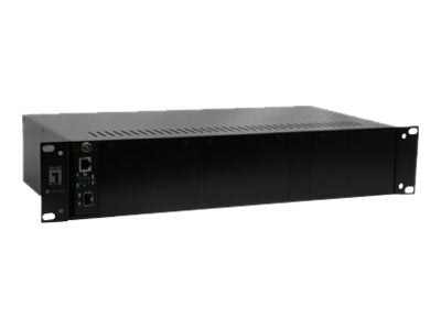LevelOne Media Converter Chassis – 14 Steckplätze, Rack-montierbar