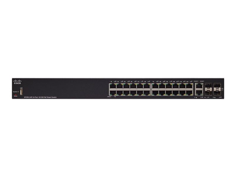 Cisco 24-Port Smart Switch – PoE+ für einfache Netzwerke