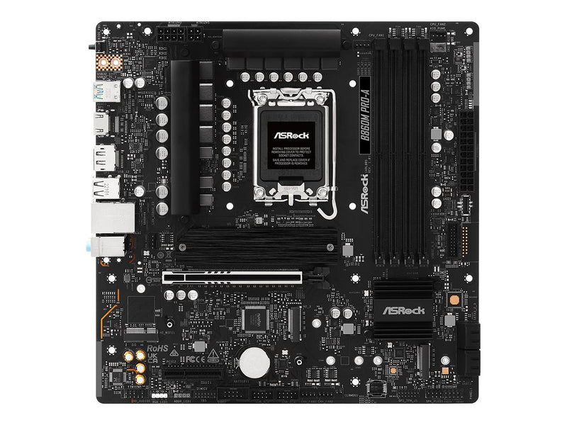 ASRock Motherboard – micro ATX, schneller USB-C Anschluss