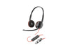 HP Poly Blackwire 3225 Headset – USB-Anschluss, Stereo-Sound