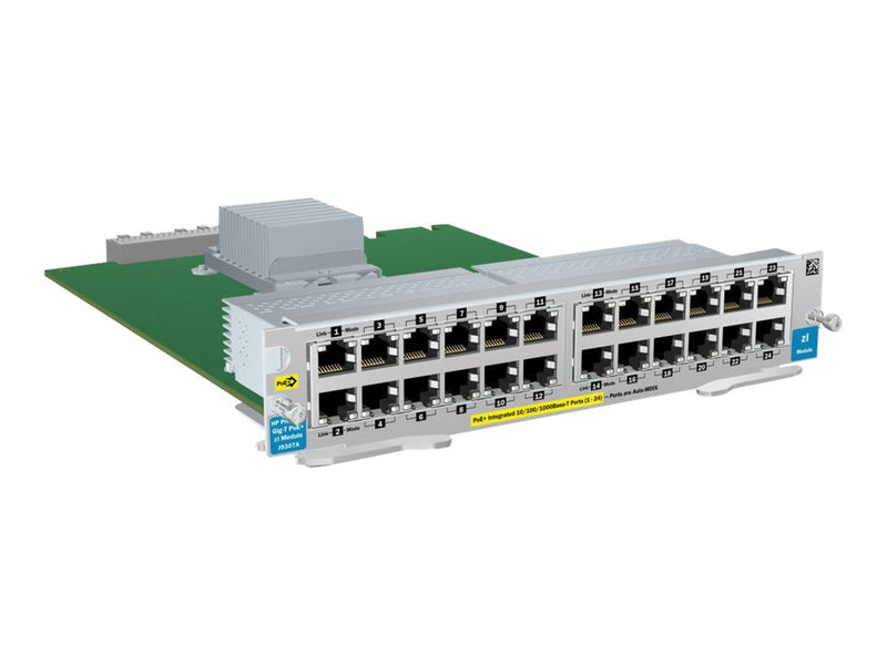 HP Enterprise 24-Port Netzwerkmodul – Gigabit Ethernet, PoE-Unterstützung