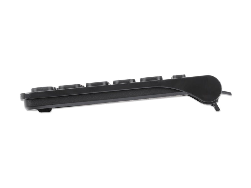 MANHATTAN Slim USB Mini-Tastatur – Kompakt & Praktisch