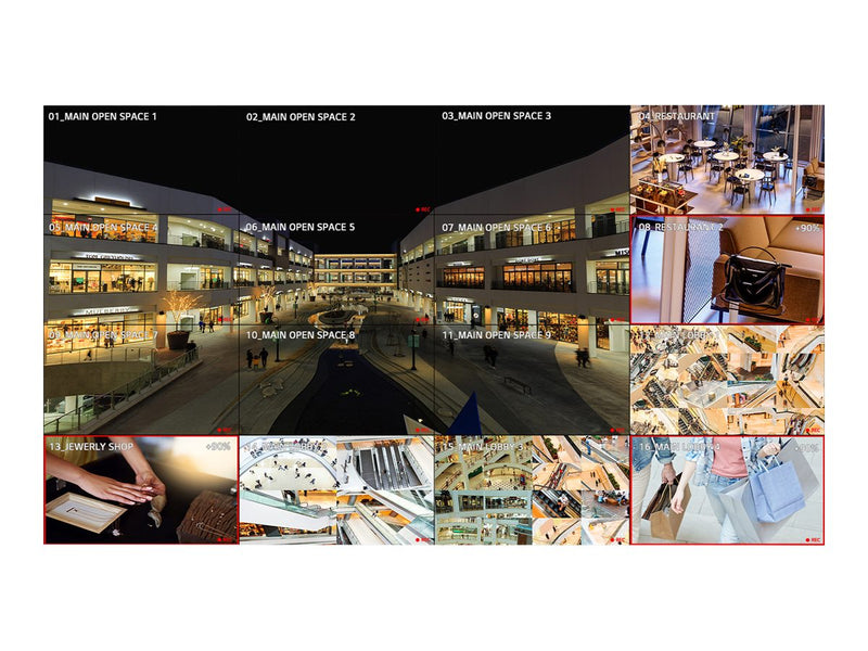 LG 55" Digital Signage Display – LED, webOS integriert