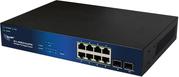 ALLNET Netzwerk-Switch – 10 Ports, PoE-Unterstützung