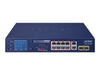 Planet Technology 12-Port Switch – PoE+ für einfache Netzwerke