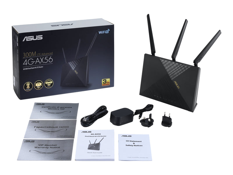 ASUS LTE-Router – Schnelles Wi-Fi 6, 4G-Unterstützung