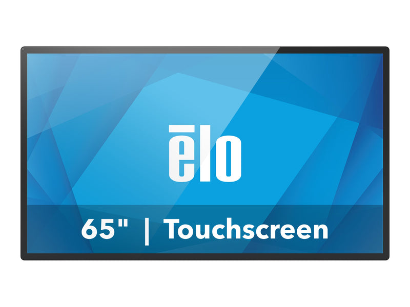 Elo Touchscreen Monitor – 65" 4K UHD für Digital Signage