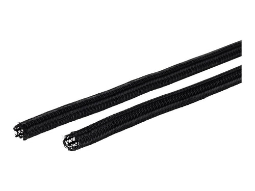 VIVOLINK Kabelschlauch – Flexibel, 25 mm Durchmesser, Schwarz