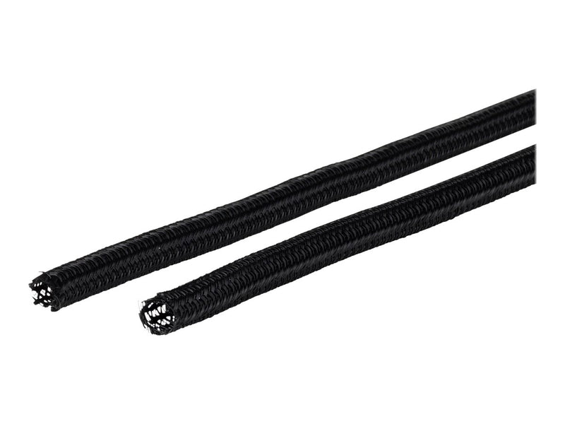 VIVOLINK Kabelschlauch – Flexibel, 25 mm Durchmesser, Schwarz