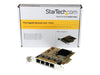 Startech.com Netzwerkkarte – 4 Gigabit-Anschlüsse, PCI Express
